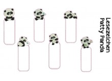 ITH Stickserie - Lesezeichen Patty Panda